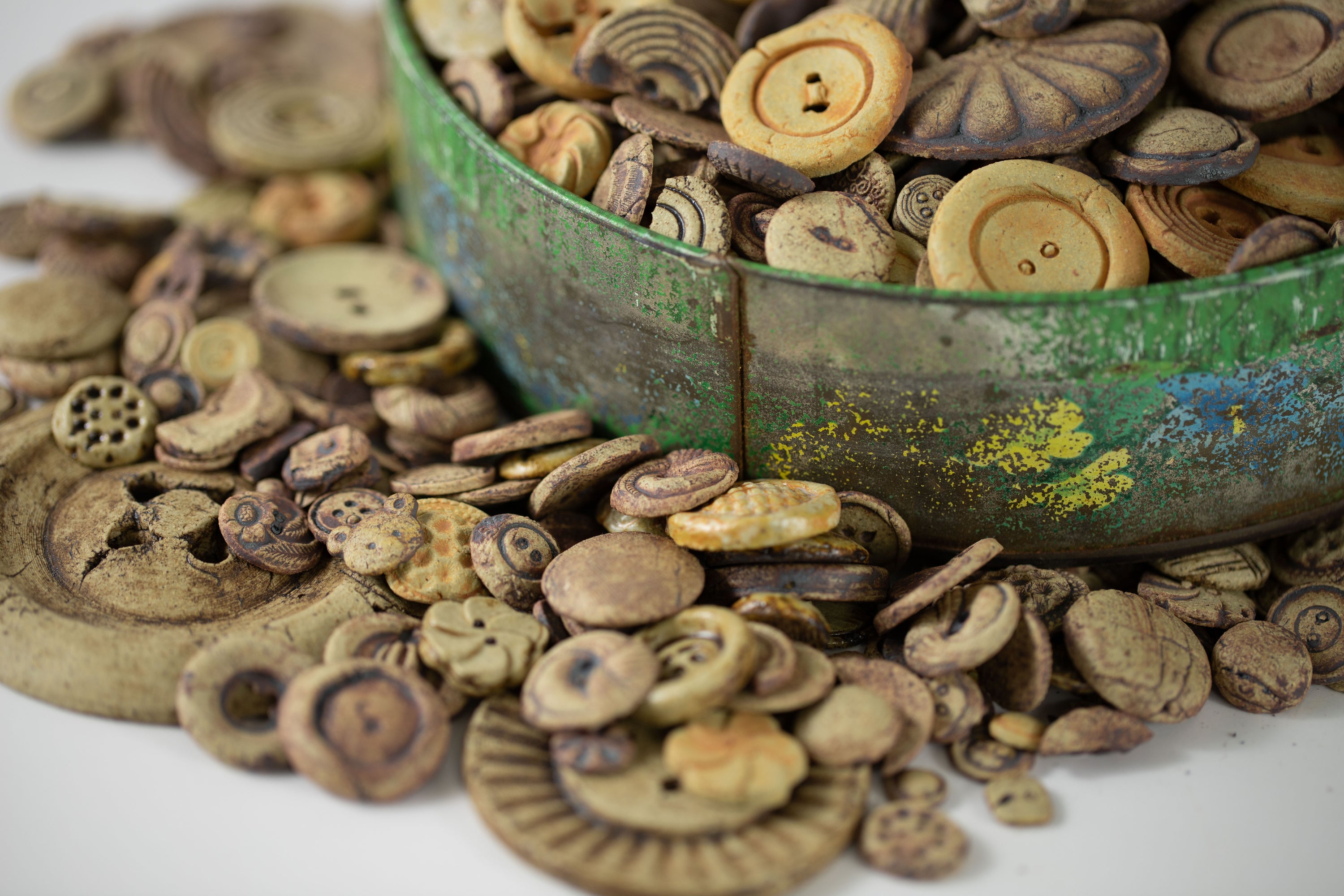 Reused Cookie tin