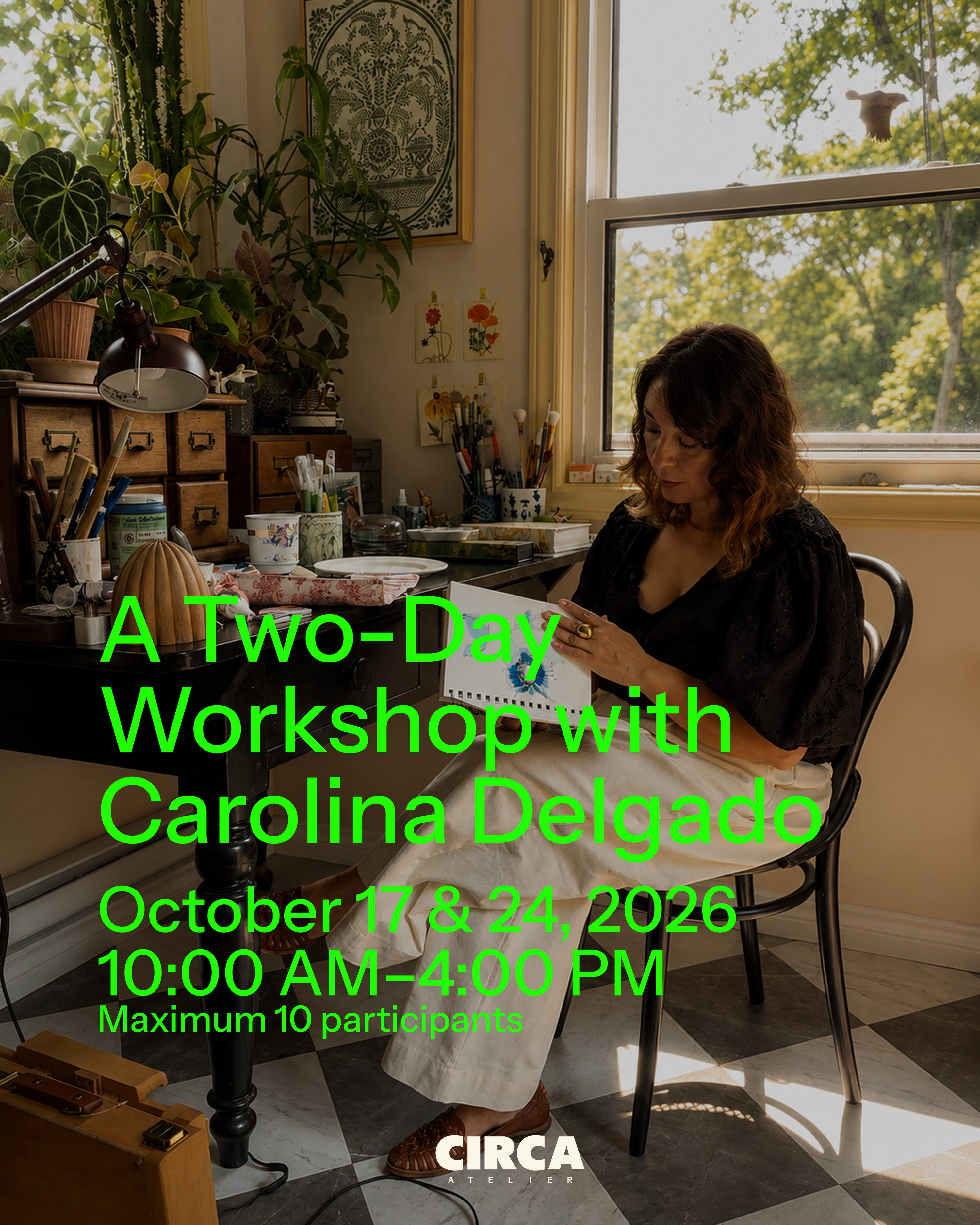 A Two-Day Workshop with Carolina Delgado