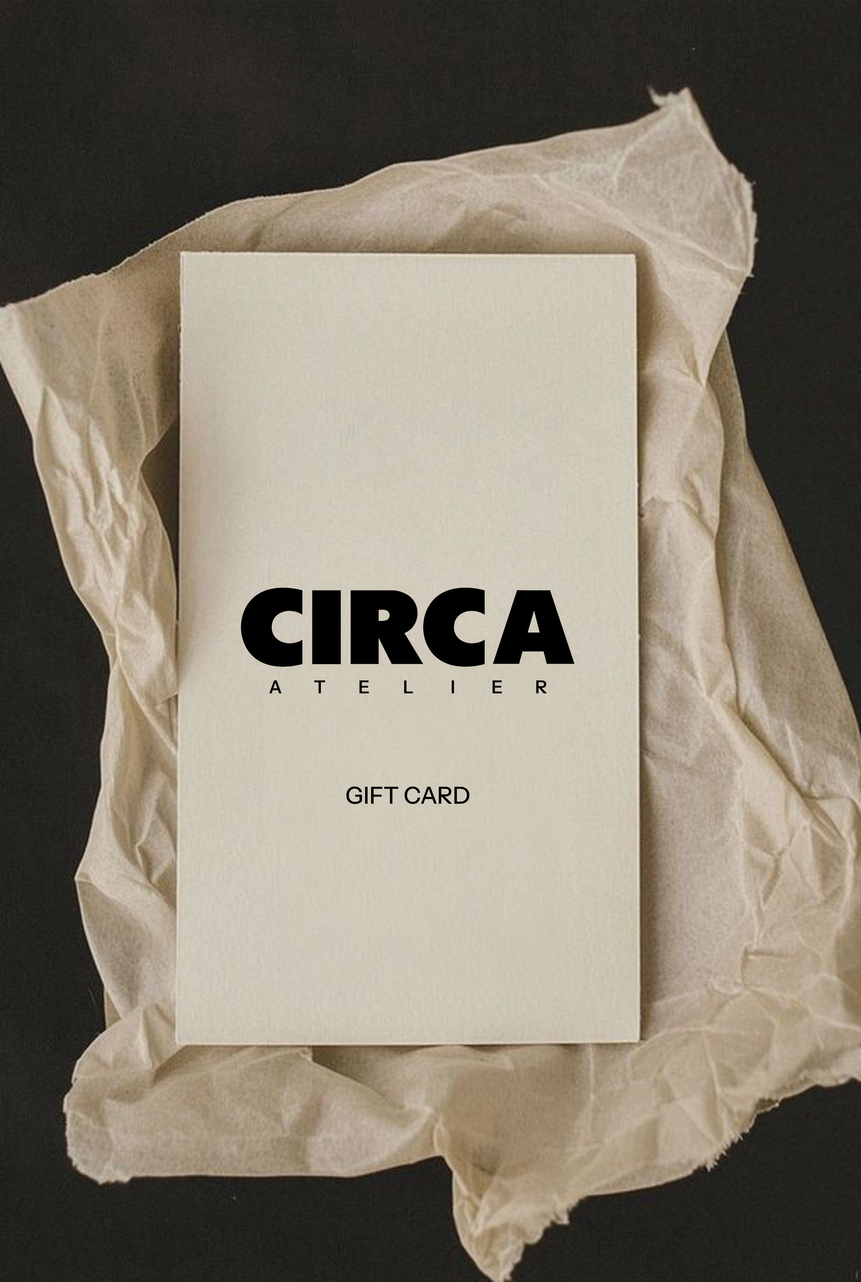 CIRCA Atelier Gift cards