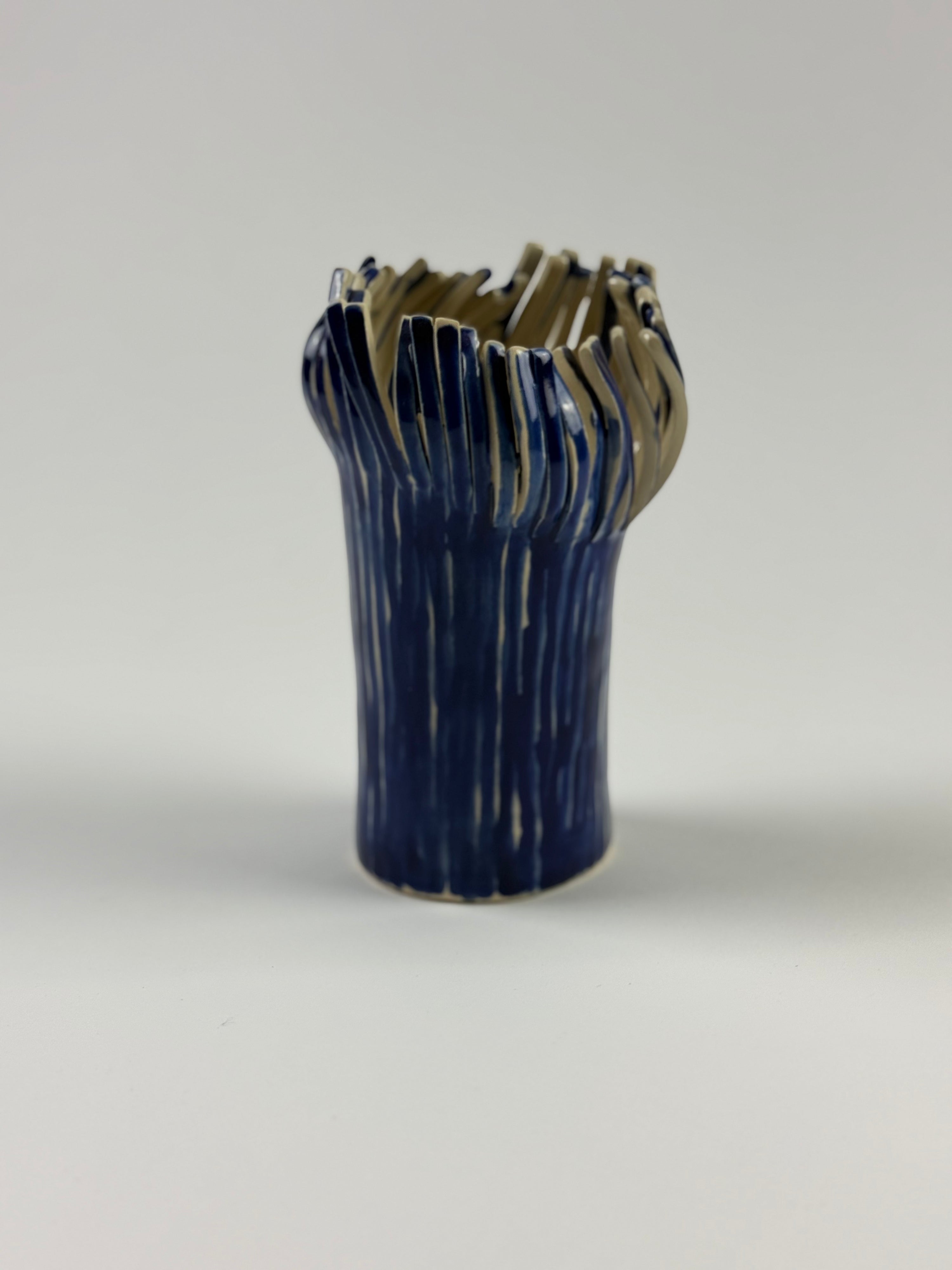 Ceramic Fringed Vessel 1