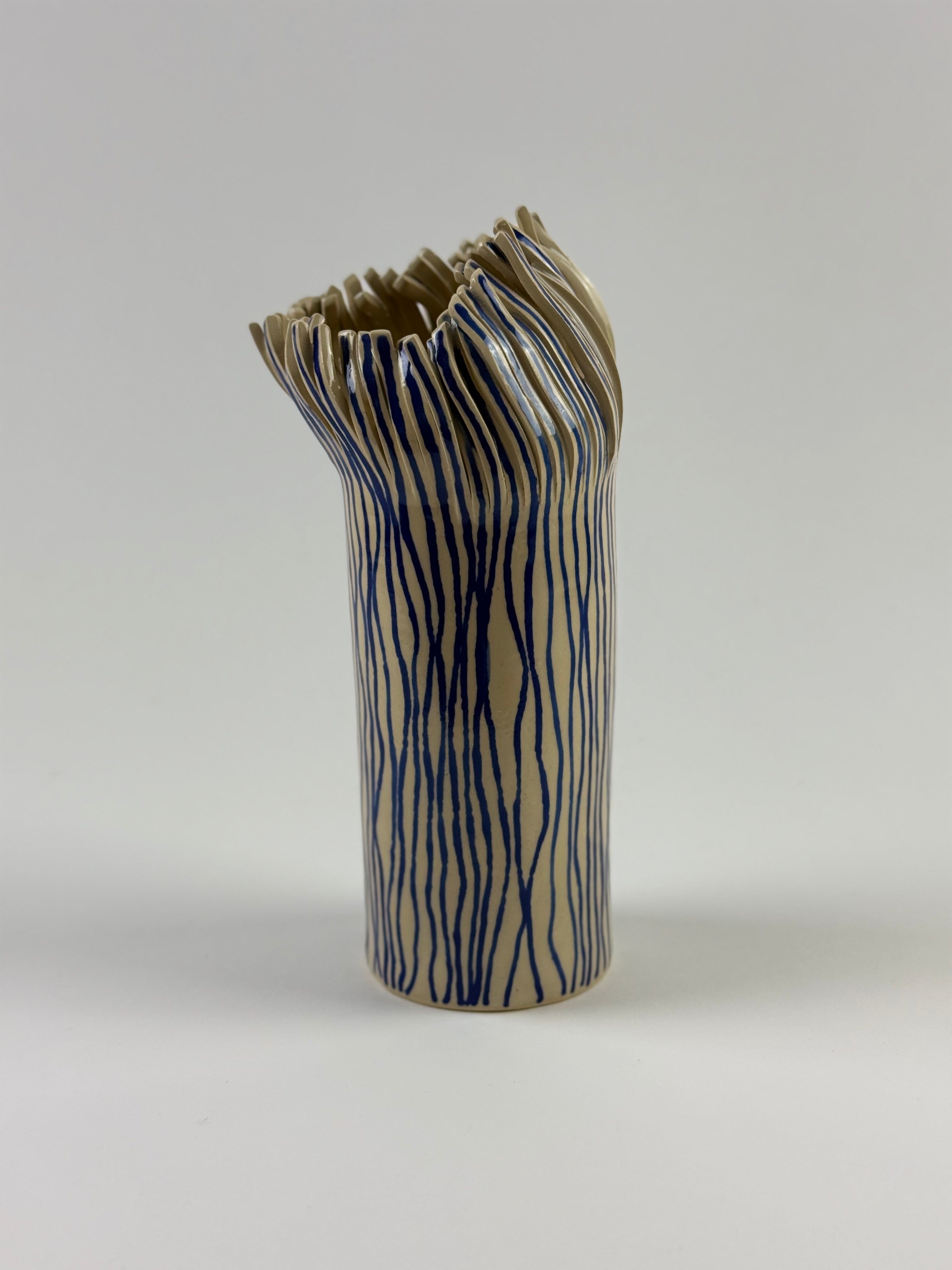 Ceramic Fringed Vessel 3