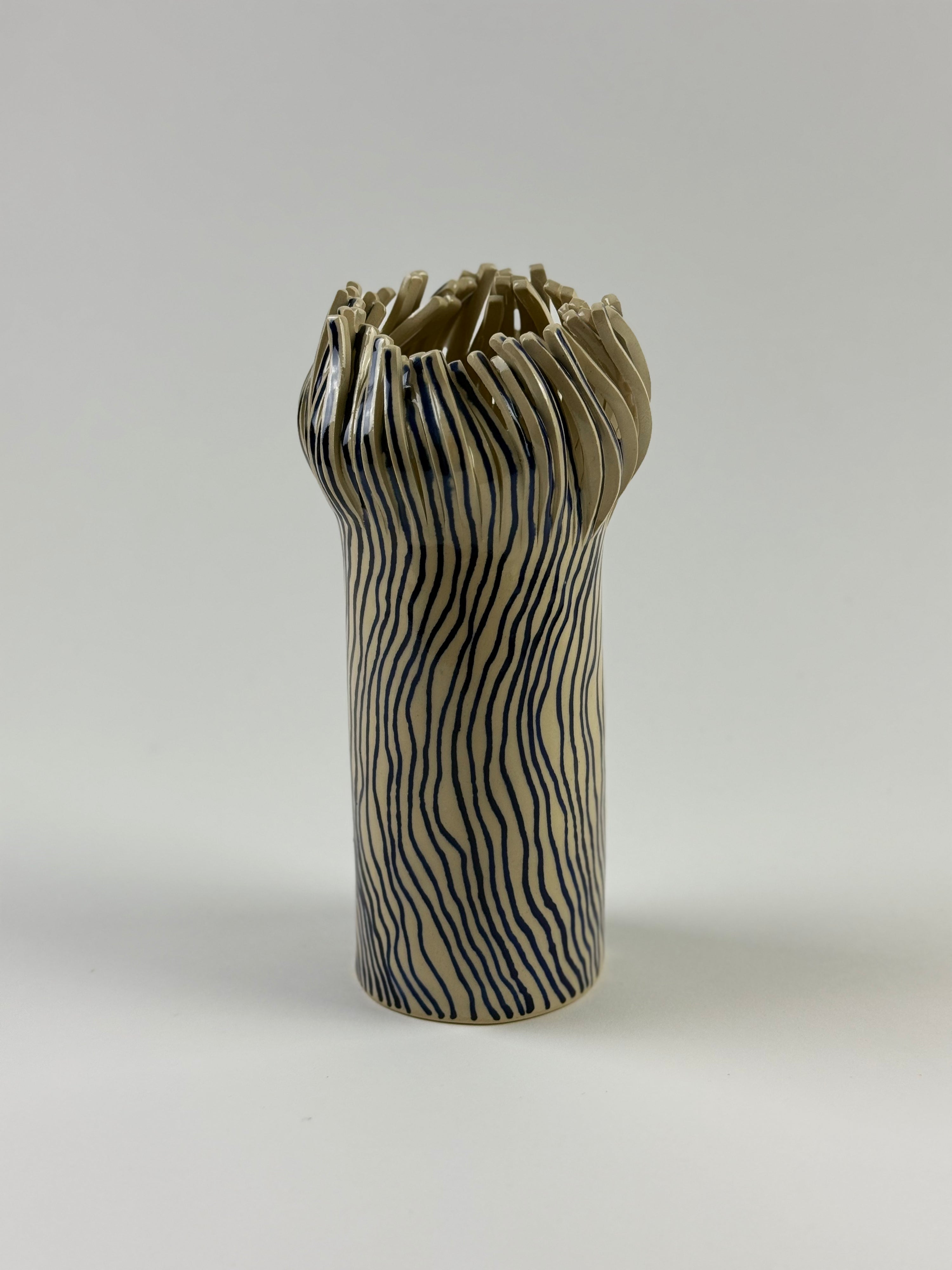 Ceramic Fringed Vessel 4